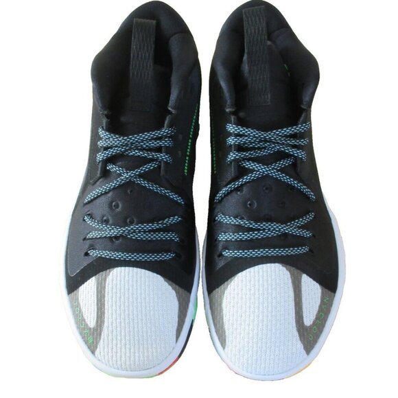 Jordan Men\'s Zoom Separate Basketball Shoes Black Laser Green Strike Sizes NIB main image 4